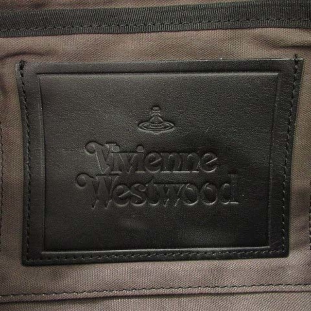 Vivienne Westwood(ヴィヴィアンウエストウッド)のヴィヴィアンウエストウッド 美品 オーブ柄 セカンドバッグ ナイロン ブラック メンズのバッグ(セカンドバッグ/クラッチバッグ)の商品写真