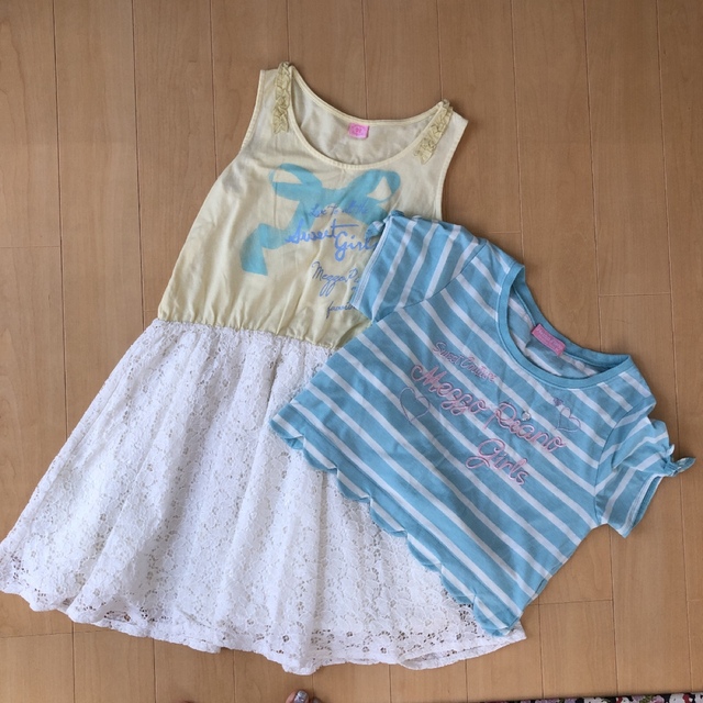 anyFAM(エニィファム)のanyFAM2点　メゾピアノ1点　150   おまとめ キッズ/ベビー/マタニティのキッズ服女の子用(90cm~)(ワンピース)の商品写真