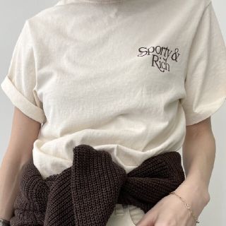 アパルトモンドゥーズィエムクラス(L'Appartement DEUXIEME CLASSE)のSPORTY&RICH/スポーティアンドリッチ　lL'Appartement(Tシャツ(半袖/袖なし))