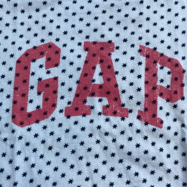 babyGAP(ベビーギャップ)のbaby Gap 半袖ロゴTシャツ　サイズ90 キッズ/ベビー/マタニティのキッズ服女の子用(90cm~)(Tシャツ/カットソー)の商品写真