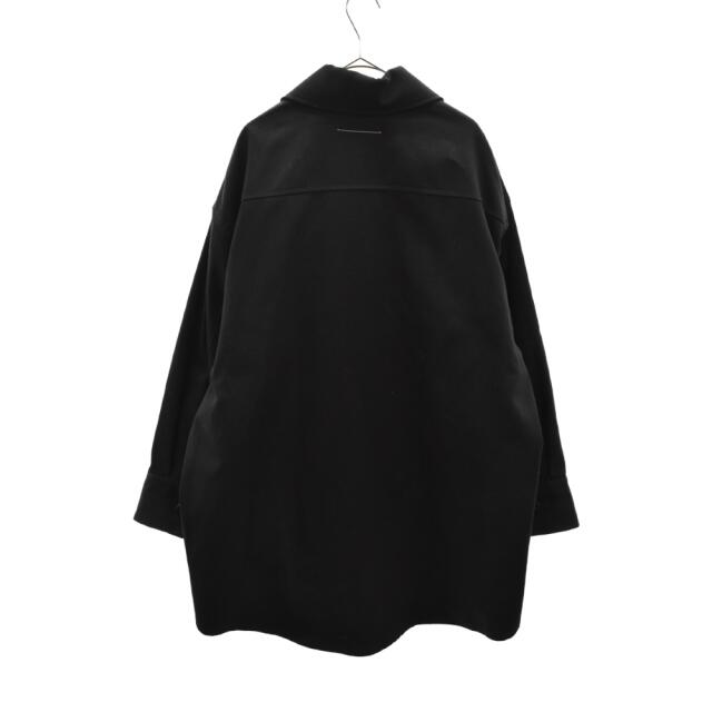 MM6 Maison Margiela エムエムシックスメゾンマルジェラ 20AW OVER COAT オーバーコート ロングジャケット ブラック S52AM0153