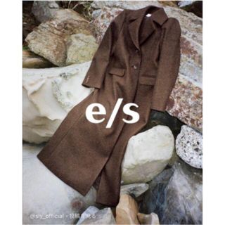 スライ(SLY)のe/s LONG WOOL TOUCH コート(ロングコート)