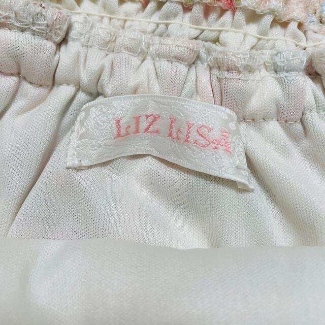 LIZ LISA(リズリサ)の【LIZ LISA】花柄レース　スカート レディースのスカート(ミニスカート)の商品写真
