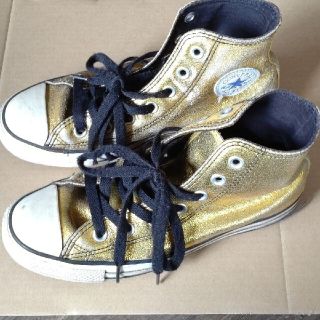 コンバース(CONVERSE)のコンバース　オールスター　ゴールド(スニーカー)