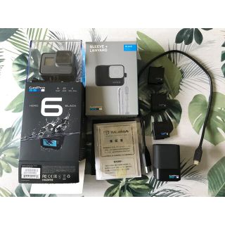 ゴープロ(GoPro)のGoPro HERO6 BLACK(ビデオカメラ)