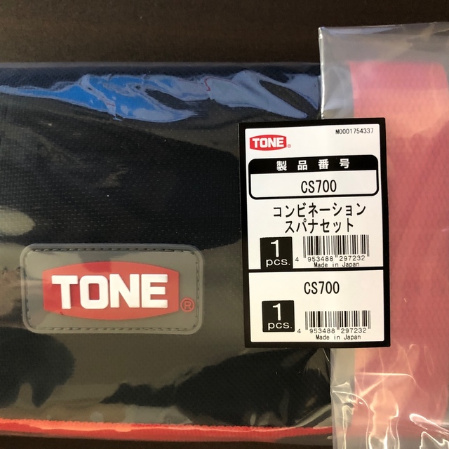 TONEコンビネーションスパナセットCS700新品未使用未開封 自動車/バイクのバイク(工具)の商品写真