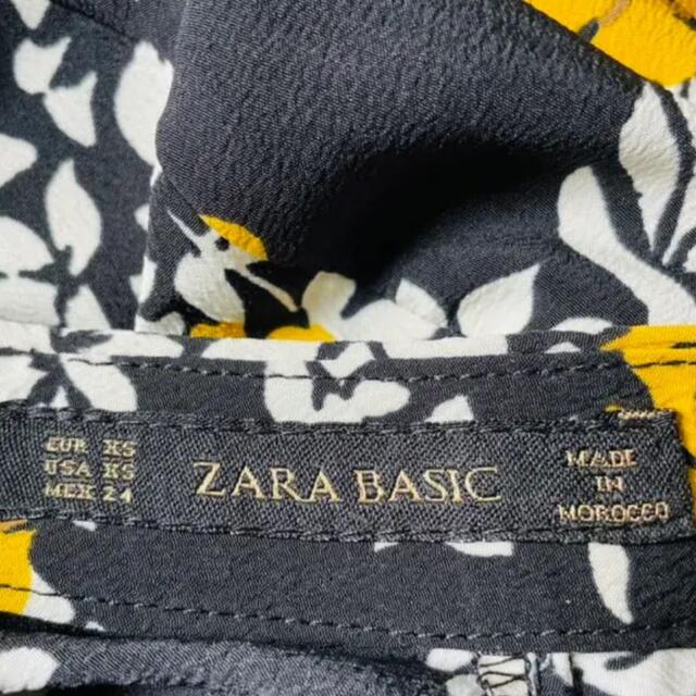 ZARA(ザラ)の可愛いお花柄(๑˃̵ᴗ˂̵)✨‼️❤️ZARA❤️袖幅広✨ブラウスワンピース レディースのトップス(シャツ/ブラウス(半袖/袖なし))の商品写真