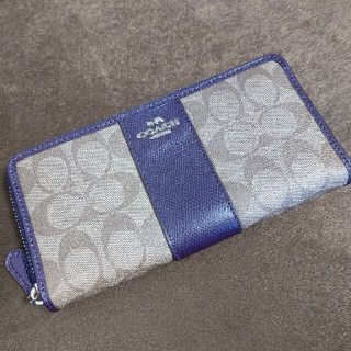 コーチ(COACH)のCOACH ラウンドファスナー長財布【F54630】(財布)