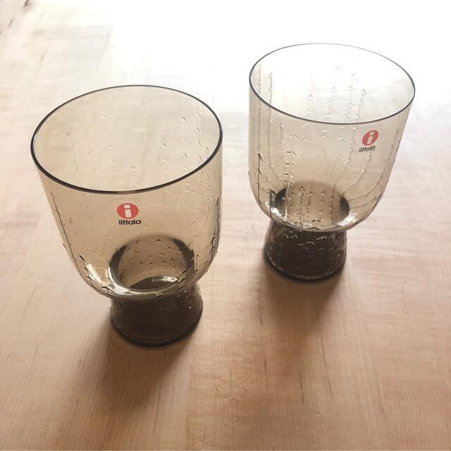 iittala Sarjaton イッタラ サルヤトン グラス サンド　ペアグラス/カップ