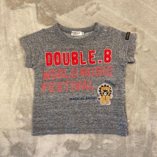 ダブルビー(DOUBLE.B)の【美品】ダブルビーのTシャツ80(75)(Ｔシャツ)