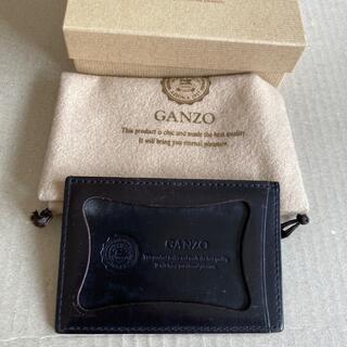 GANZO - 専用 GANZO コードバン パスケース 黒の通販 by kk's shop 