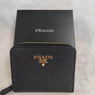 プラダ(PRADA)の良品  ジッパー財布 さいふ プラダ 小銭入れ付き カード入れ(バッグ)