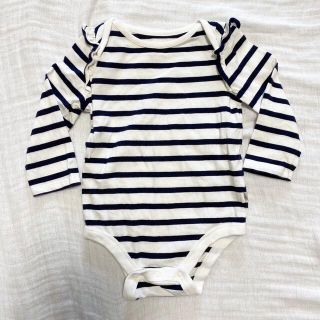 ベビーギャップ(babyGAP)のbabyGAP 長袖ロンパース　70(ロンパース)