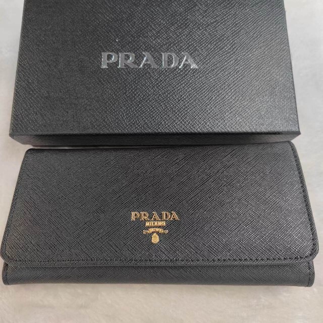 良品 ジッパー財布 プラダ さいふ 長財布 カード入れ 小銭入れ付き www