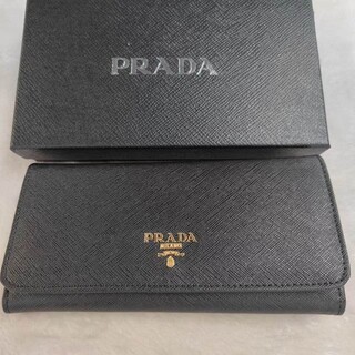 プラダ(PRADA)の良品 ジッパー財布 プラダ さいふ 長財布 カード入れ 小銭入れ付き(バッグ)