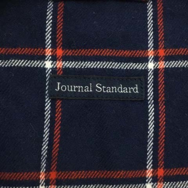 JOURNAL STANDARD(ジャーナルスタンダード)のジャーナルスタンダード シャツ ブラウス プルオーバー チェック 長袖 紺 赤 レディースのトップス(シャツ/ブラウス(長袖/七分))の商品写真