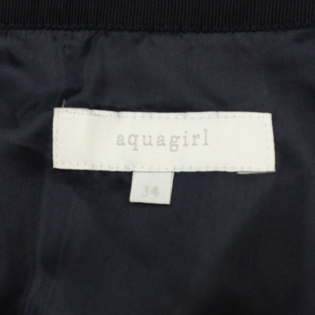 aquagirl(アクアガール)のアクアガール スカート フレア 膝丈 無地 チュール ナイロン 34 紺 レディースのスカート(ひざ丈スカート)の商品写真