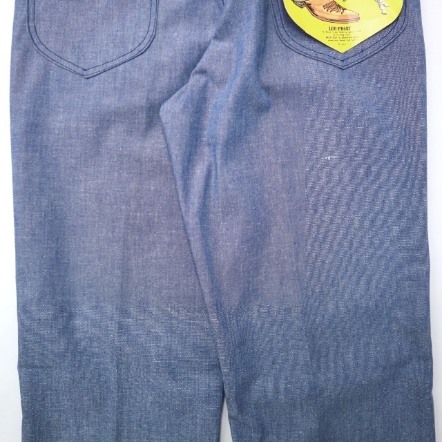 Lee - 70s デッドストック LEE リー シャンブレーパンツ ブーツ Lee - 70s デッドストック LEE リー シャンブレーパンツ ブーツ