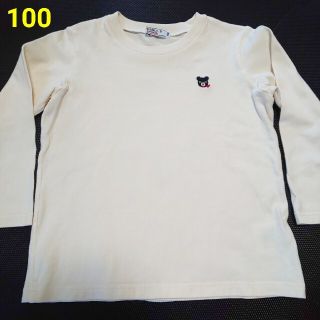 ミキハウス(mikihouse)のミキハウス ダブルビー ロンＴ 100 オフホワイト(Tシャツ/カットソー)