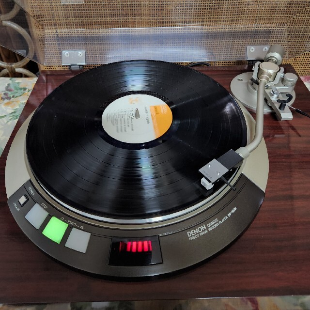 高級モデル!カートリッジ新品!超美品DENONレコードプレーヤー DP-55M