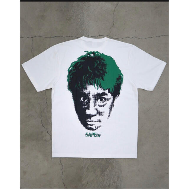 Supreme(シュプリーム)のSAPEur×MASATOSHI HAMADA　S/S TEE　グリーン　XL メンズのトップス(Tシャツ/カットソー(半袖/袖なし))の商品写真