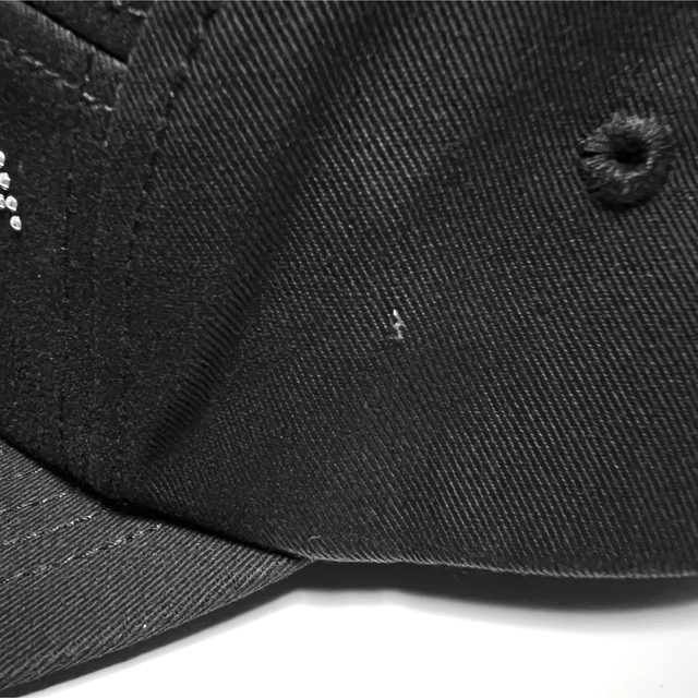 新品 MM6 メゾンマルジェラ ロゴ キャップ 帽子 ブラック CAP エムエム