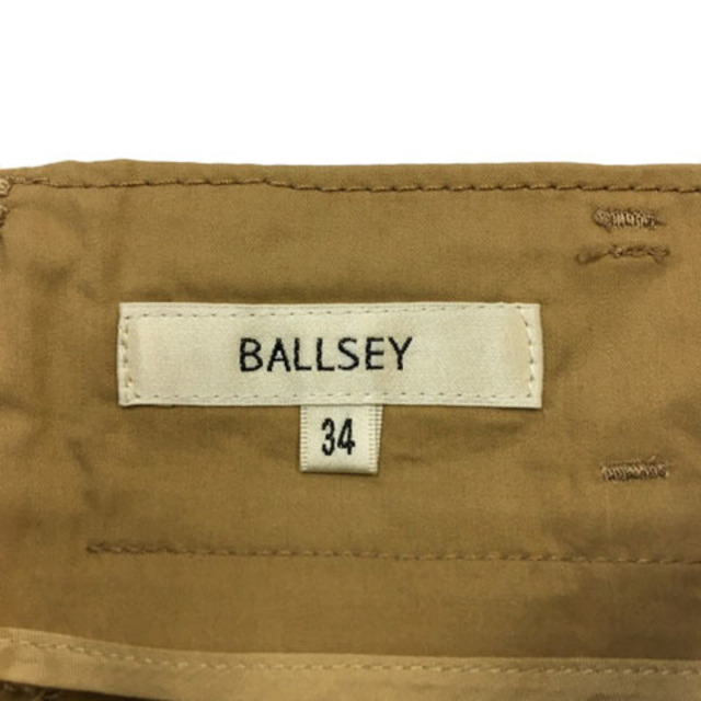 Ballsey - ボールジー トゥモローランド スカート フレア ひざ丈 無地 34 茶の通販 by ベクトル ラクマ店｜ボールジィならラクマ