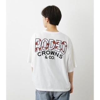 ロデオクラウンズワイドボウル(RODEO CROWNS WIDE BOWL)のTEX LOGO Tシャツ(Tシャツ(半袖/袖なし))