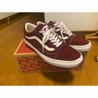 VANS/バンズ★SLIP-ON/スリッポン★バーガンディ★新品箱付★26.5