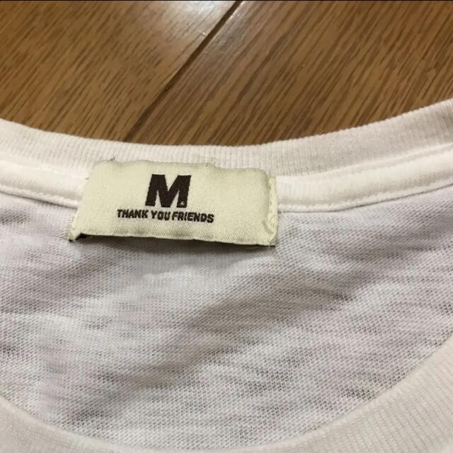 M(エム)のM エム　半袖ロゴTシャツ　レインボーカラー メンズのトップス(Tシャツ/カットソー(半袖/袖なし))の商品写真