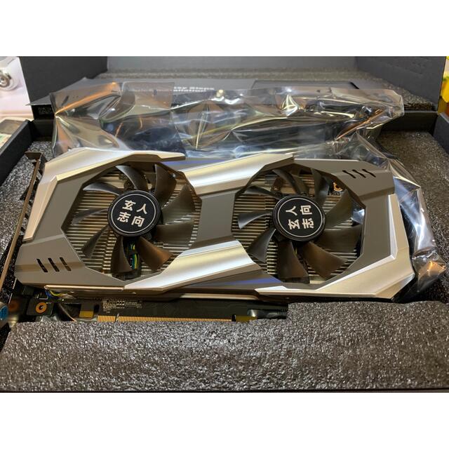 値下げ玄人志向 グラフィックボード GF-GTX1060-E6GB/OC2/DFの通販 by