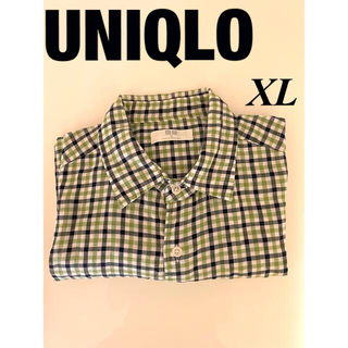 ユニクロ(UNIQLO)のUNIQLO ユニクロ　メンズ　XL チェック　シャツ　美品(シャツ)