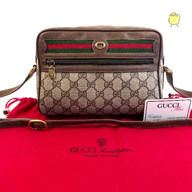 極美品 GUCCI グッチ オールドグッチ ショルダーバッグ ミニバッグ | フリマアプリ ラクマ