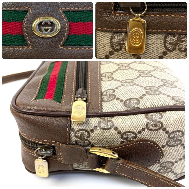 極美品 GUCCI グッチ オールドグッチ ショルダーバッグ ミニバッグ