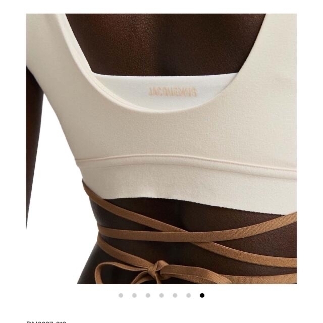 NIKE(ナイキ)の【Lサイズ】NIKE x JACQUEMUS WMNS  BRA   レディースのトップス(ベアトップ/チューブトップ)の商品写真