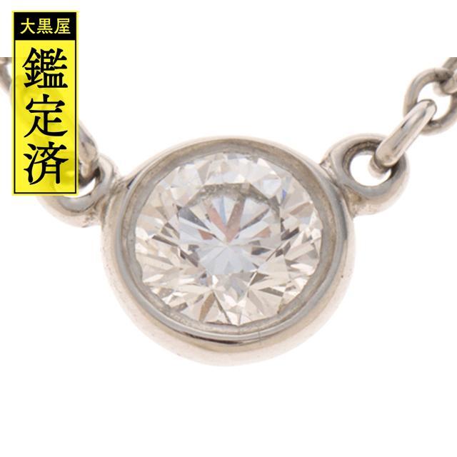 Tiffany & Co. -  ティファニー バイザヤードネックレス ダイヤモンド プラチナ 【430】