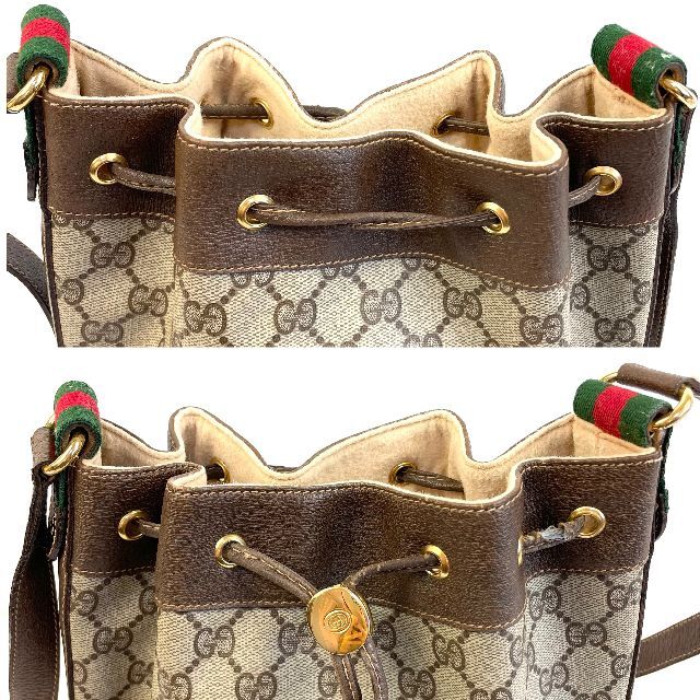 GUCCI - 美品 GUCCI グッチ オールドグッチ 巾着ショルダー GUCCI - 美品 GUCCI グッチ オールドグッチ 巾着ショルダー