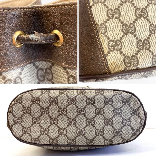 GUCCI - 美品 GUCCI グッチ オールドグッチ 巾着ショルダー GUCCI - 美品 GUCCI グッチ オールドグッチ 巾着ショルダー