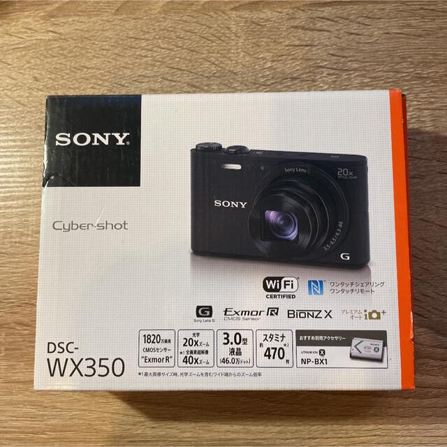 【32GB/SDカード付き】SONY WX DSC-WX350(B)