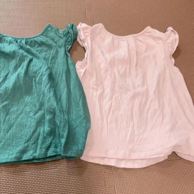 UNIQLO(ユニクロ)のユニクロ　トップス  チュニック　コットン　 サイズ90 キッズ/ベビー/マタニティのキッズ服女の子用(90cm~)(Tシャツ/カットソー)の商品写真