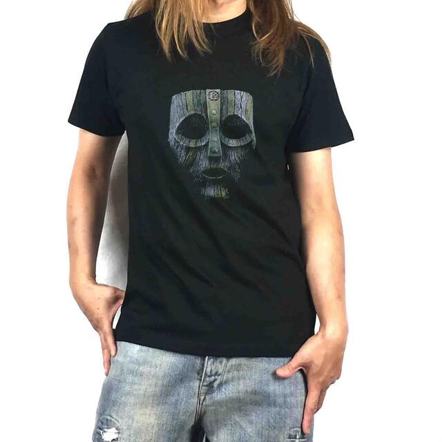 コットン100%新品MASK ロキ マスク ジムキャリー キャメロンディアス コメディ Tシャツ