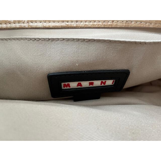 Marni(マルニ)のhi様専用　マルニ　MARNI グロッシーラフィアトートバッグ レディースのバッグ(トートバッグ)の商品写真