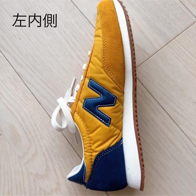 New Balance(ニューバランス)のNEW BALANCE UL720ZB イエローx ネイビー レディースの靴/シューズ(スニーカー)の商品写真