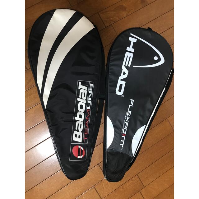 Babolat(バボラ)のテニスラケット4本セット　バボラ、ヘッド、ウィルソン　ラケットケース2ケース スポーツ/アウトドアのテニス(ラケット)の商品写真