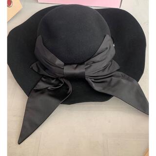 エミリアウィズ(EmiriaWiz)の新品値札付き エミリアウィズ 帽子ブラック(その他)
