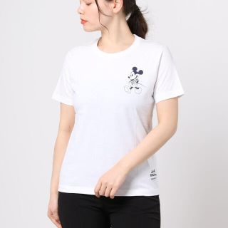 ミッキーマウス(ミッキーマウス)のミッキーマウス　Ｔシャツ　XS(Tシャツ(半袖/袖なし))