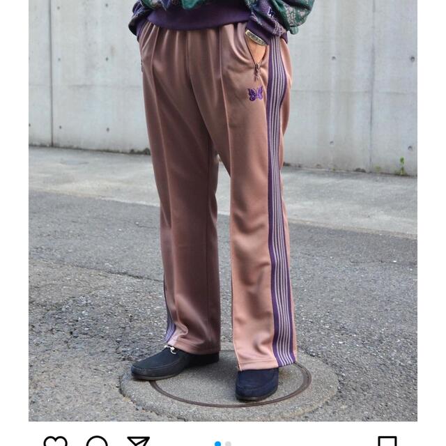 Needles(ニードルス)のNEEDLES Track Pant  Taupe ブーツカット ニードルズ メンズのトップス(ジャージ)の商品写真