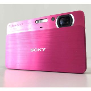 ソニー(SONY)のSONY★デジタルスチルカメラ Cyber-shot DSC-T700 ピンク(ビデオカメラ)