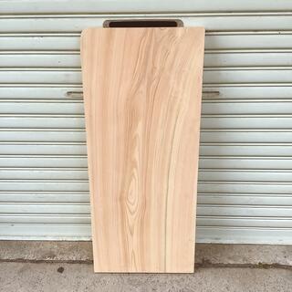 天然檜(ヒノキ)　一枚板天板　DIY材/ベンチ材/カウンター材/デスク/机