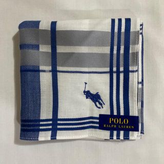 ポロラルフローレン(POLO RALPH LAUREN)のラルフローレン　ハンカチ　未使用品　チェック　ポニー刺繍　#2044(ハンカチ/ポケットチーフ)